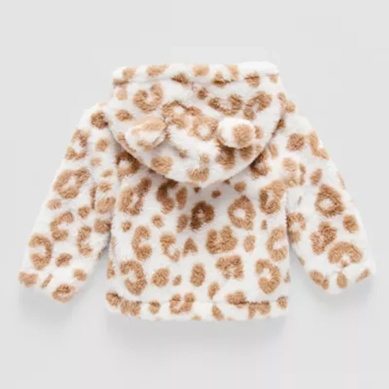 Okie Dokie Sherpa Baby Girls Midweight Jacket