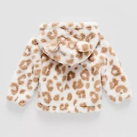 Okie Dokie Sherpa Baby Girls Midweight Jacket