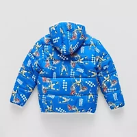 Little Boys Sonic the Hedgehog Hooded Heavyweight Puffer Jacket