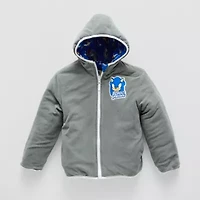 Little Boys Sonic the Hedgehog Hooded Heavyweight Puffer Jacket