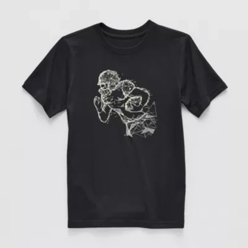 Xersion Little & Big Kid Boys Crew Neck Short Sleeve Regular Fit Graphic T-Shirt