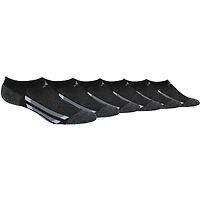 adidas Big Kid Boys Multi-Pack 6 Pair No Show Socks