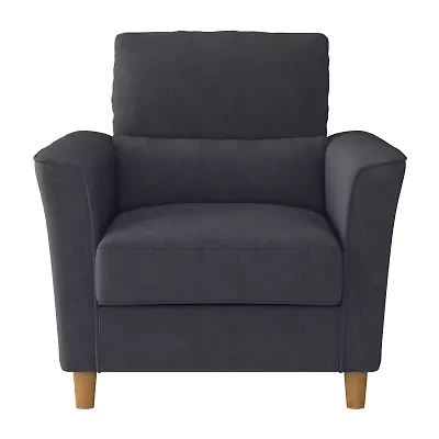Corliving Georgia Living Room Collection Tufted Upholstered Armchair