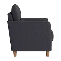 Corliving Georgia Living Room Collection Tufted Upholstered Armchair