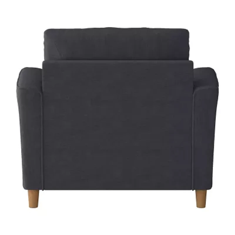 Corliving Georgia Living Room Collection Chair And A Half