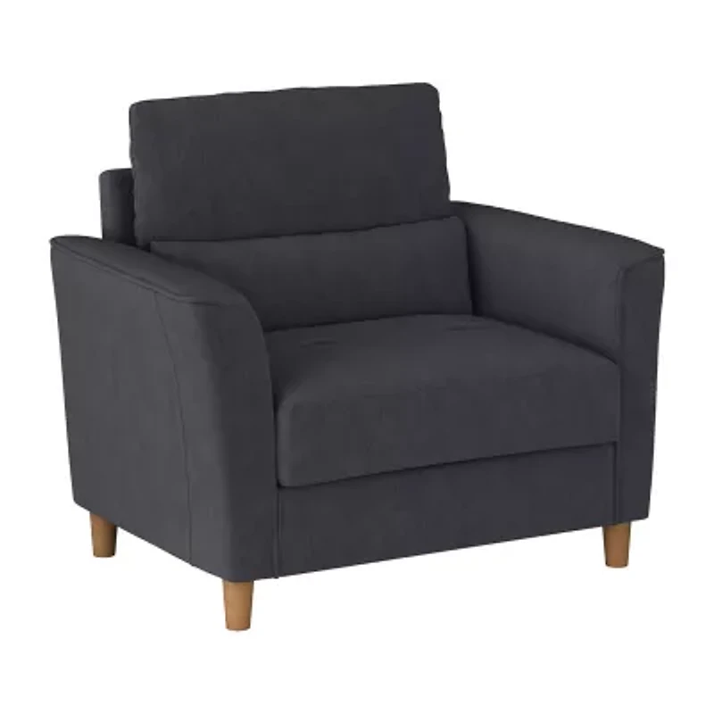 Corliving Georgia Living Room Collection Chair And A Half