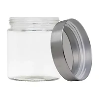 Blue Donuts Glass 23 Oz With Lid 1 Pair Food Container