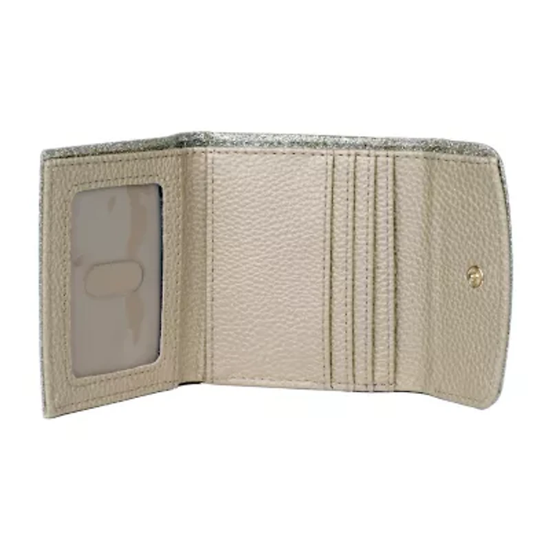 Julia Buxton Mini Trifold Womens Rfid Blocking Wallet