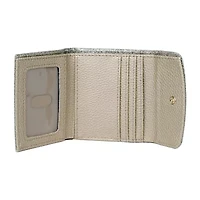 Julia Buxton Mini Trifold Womens Rfid Blocking Wallet