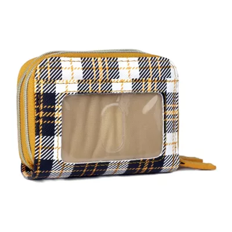 Julia Buxton Wizard Womens Rfid Blocking Accordian Wallet