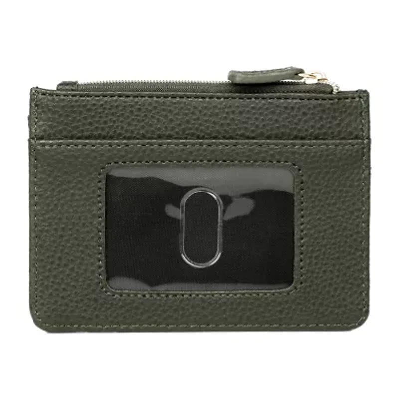 Julia Buxton Slot Coin Case Womens Rfid Blocking Wallet