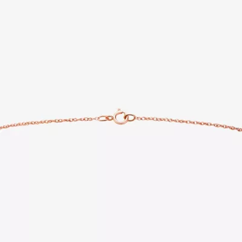 Rose 'N Chocolate Crystal Pendant Necklace