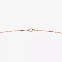 Rose 'N Chocolate Crystal Pendant Necklace