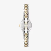 Armitron Womens Diamond Accent Two Tone Bracelet Watch 75/5943svtt