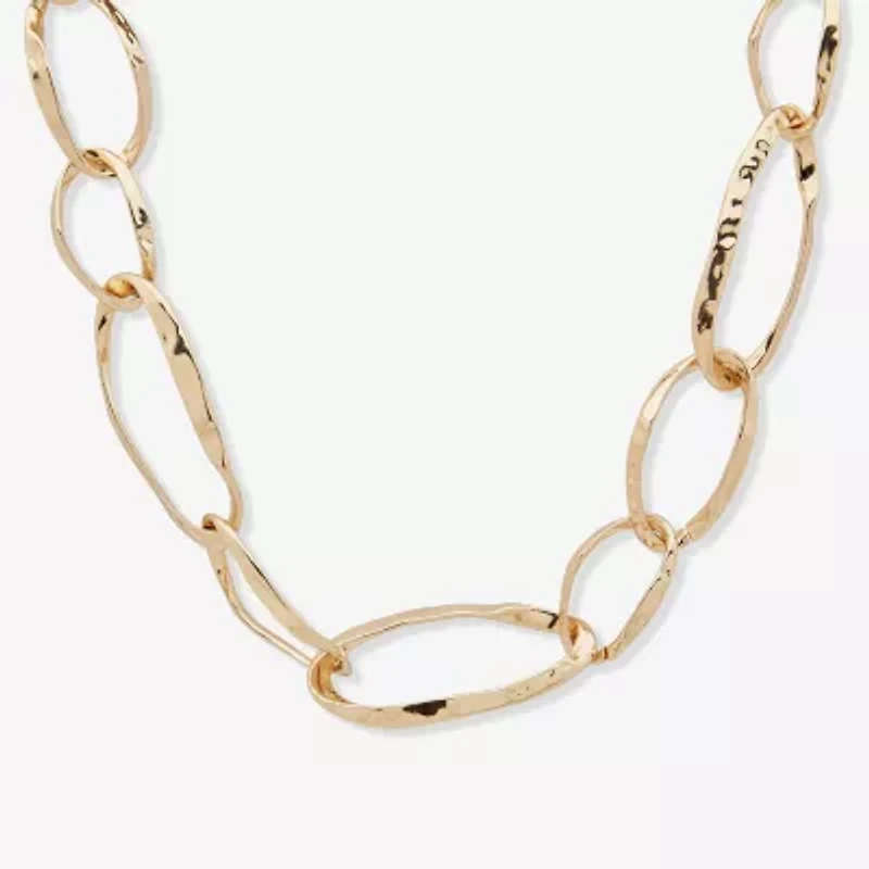 Worthington Womens 17 Inch Collar Necklace