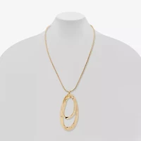 Worthington Womens 26 Inch Pendant Necklace
