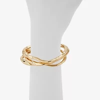 Worthington Gold Tone Womens 3-pc. Bracelet Set