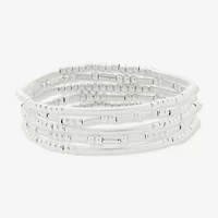 a.n.a Silver Tone Womens 5-pc. Bracelet Set