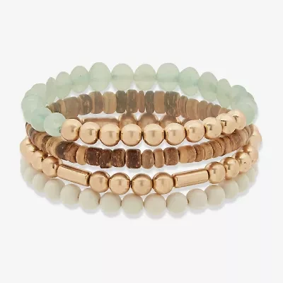 a.n.a Gold Tone Womens 4-pc. Bracelet Set