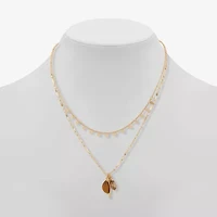 a.n.a Womens Brown Tiger's Eye 16 Inch Strand Necklace