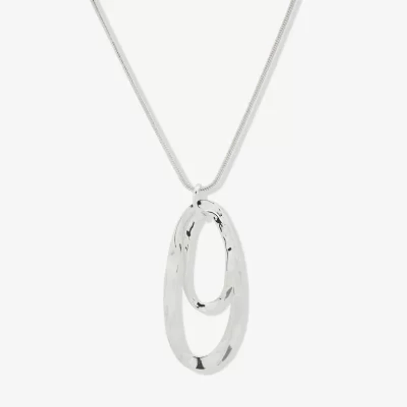 Worthington Womens 26 Inch Pendant Necklace