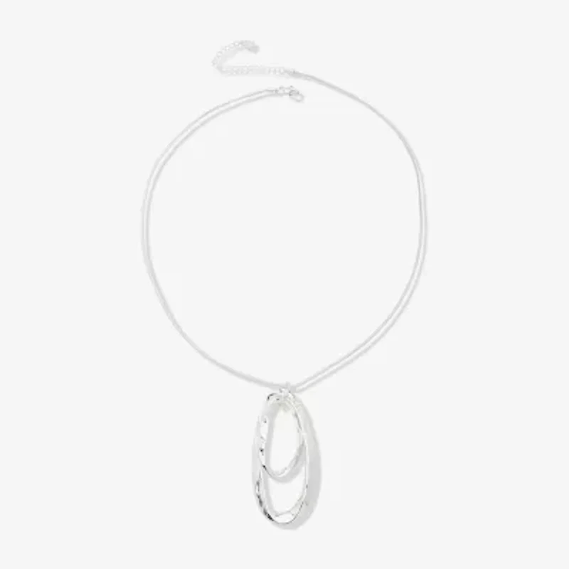 Worthington Womens 26 Inch Pendant Necklace