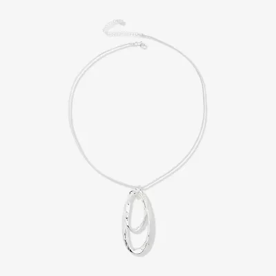 Worthington Womens 26 Inch Pendant Necklace