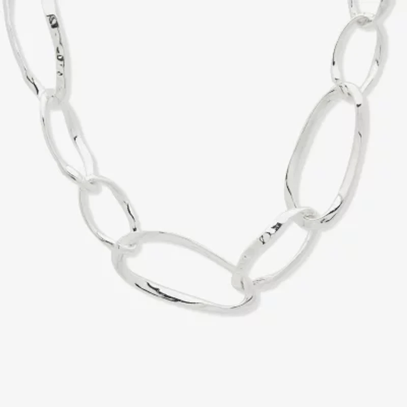 Worthington Womens 17 Inch Collar Necklace