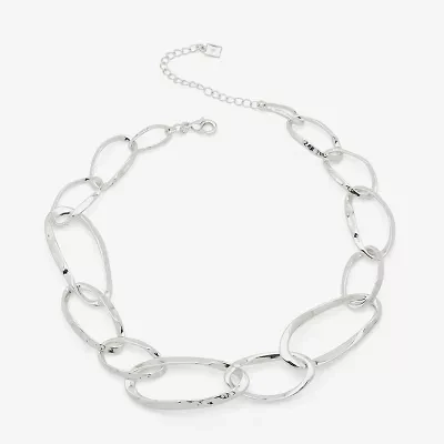 Worthington Womens Inch Collar Necklace