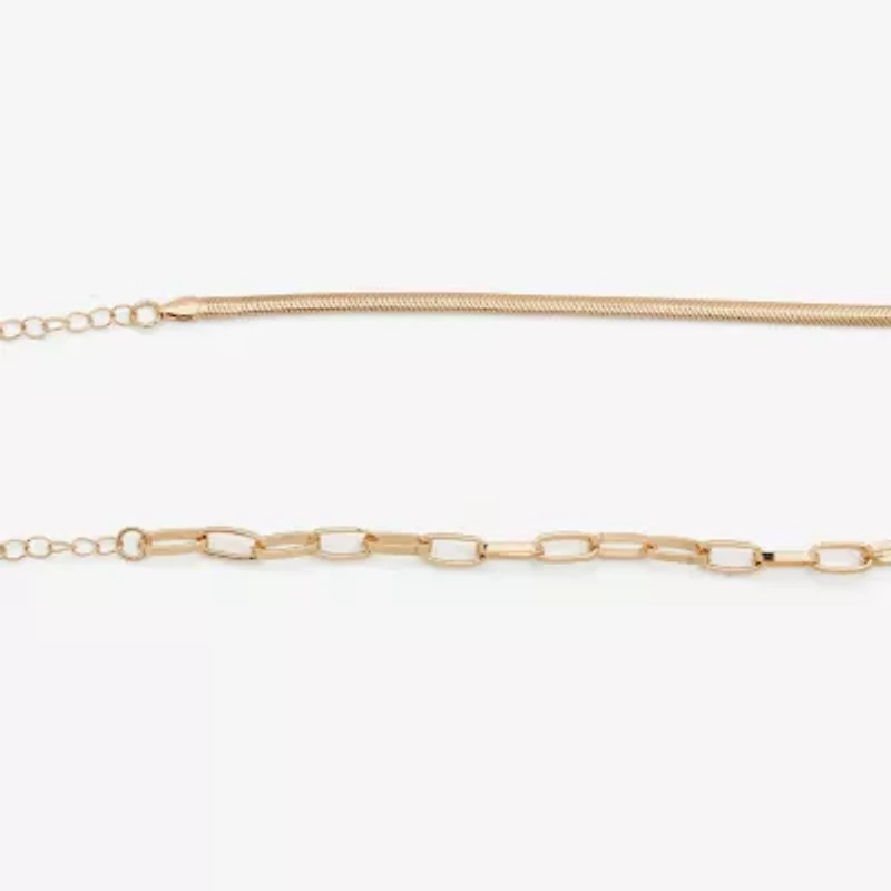Worthington Womens 7.5 Inch Chain Bracelet