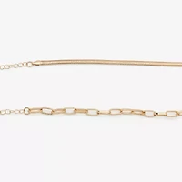 Worthington Womens 7.5 Inch Chain Bracelet