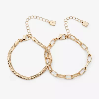 Worthington Womens 7.5 Inch Chain Bracelet