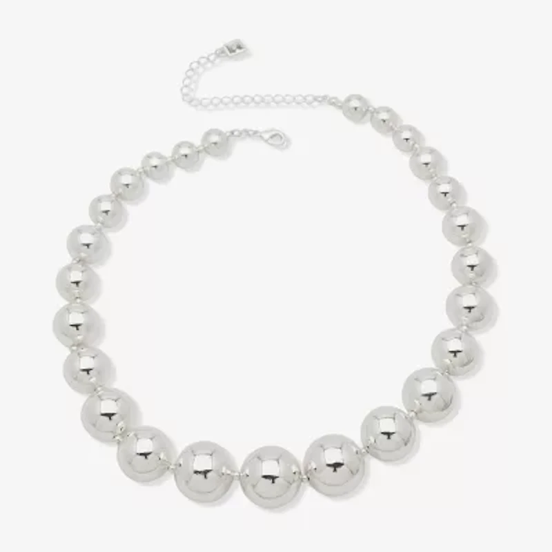Worthington Womens 17 Inch Collar Necklace
