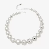 Worthington Womens 17 Inch Collar Necklace