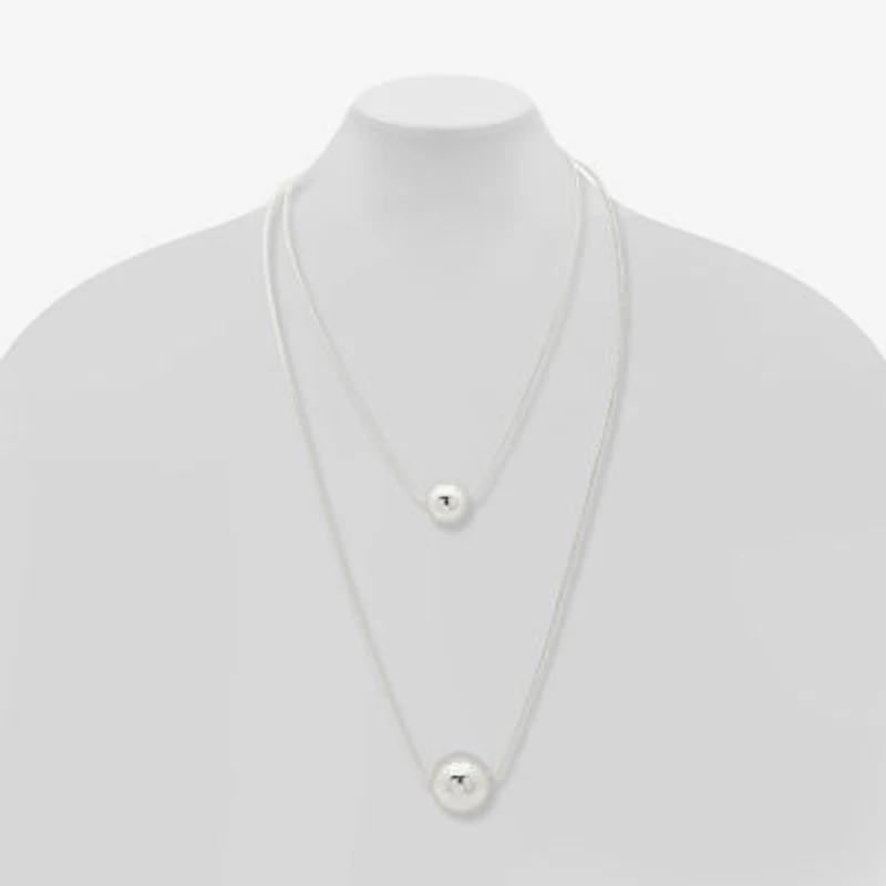 Worthington Womens 28 Inch Pendant Necklace