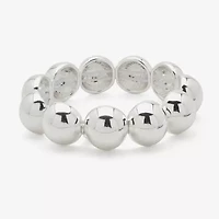 Worthington Silver Womens Stretch Bracelet