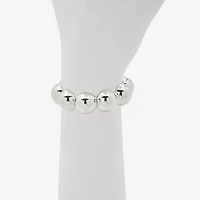 Worthington Silver Womens Stretch Bracelet