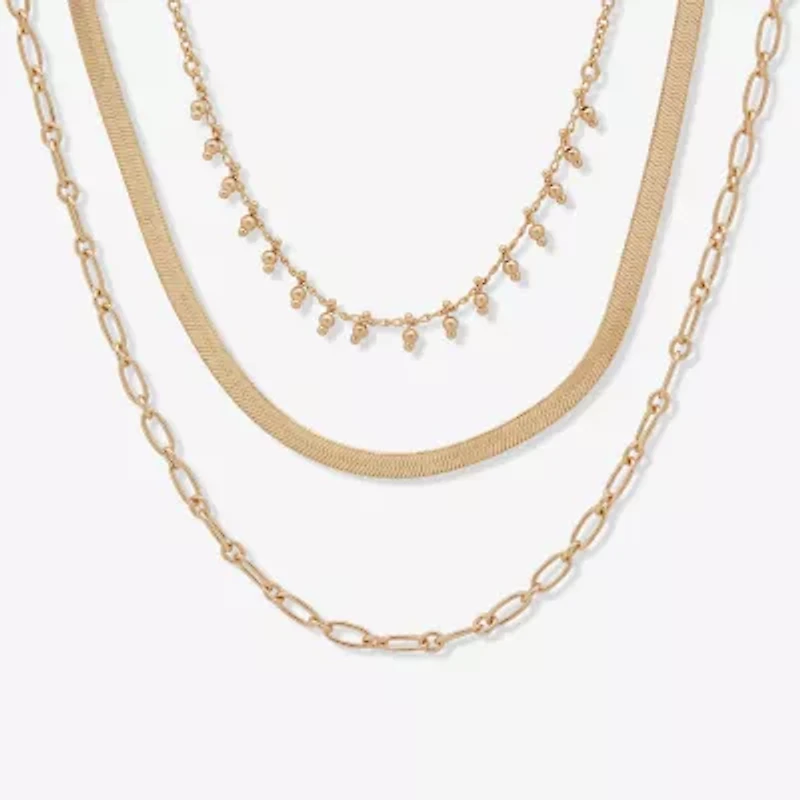 a.n.a Womens 16 Inch Strand Necklace