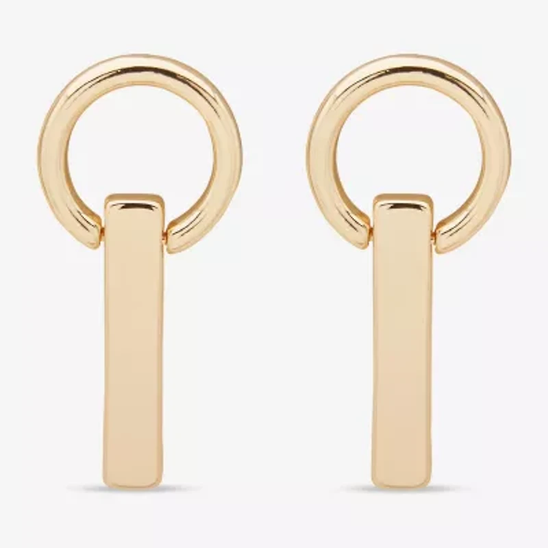 Worthington Womens Drop Earrings