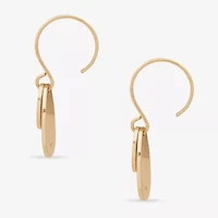 a.n.a Gold Tone Womens Drop Earrings
