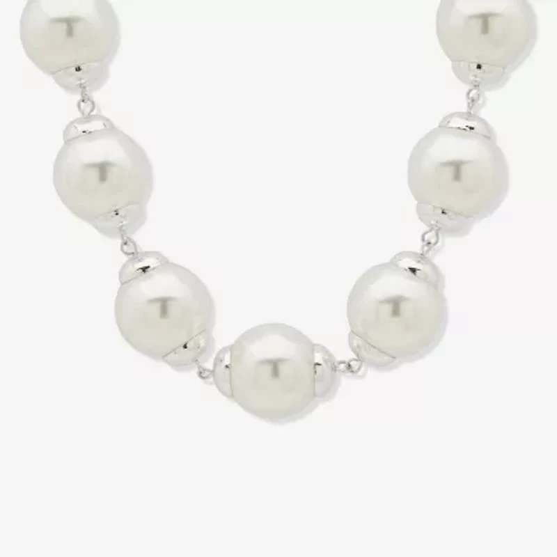Worthington Womens 16 Inch Collar Necklace