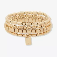 a.n.a Gold Tone Womens 4-pc. Bracelet Set