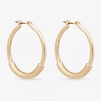 a.n.a Tube Womens Hoop Earrings