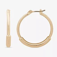 a.n.a Tube Womens Hoop Earrings