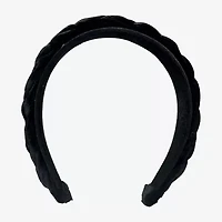 Bijoux Bar Black Velvet Braided Headband