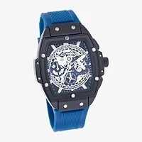 Ed Hardy Mens Blue Strap Watch 50446b-42-B05