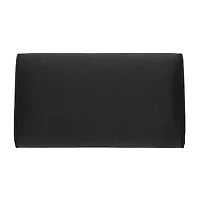 N By Nina Frily Rosette Emebellished Flap Clutch Evening Bag