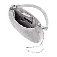 I. Miller Lolly Crystal Front Hobo Embellished Evening Bag