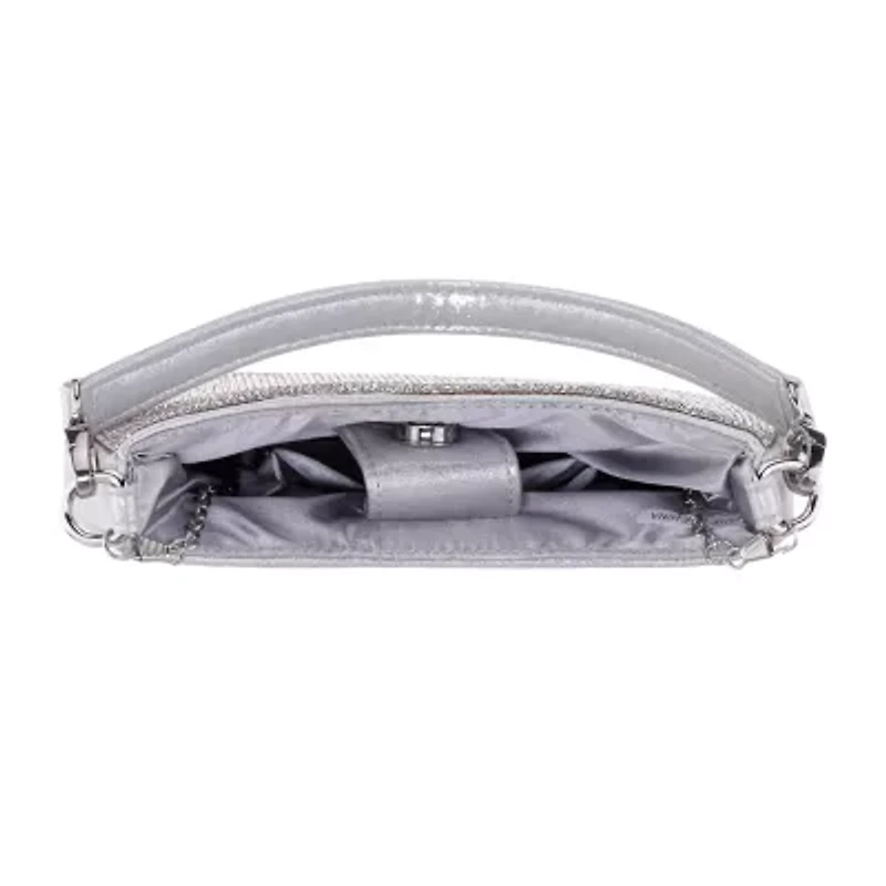I. Miller Lolly Crystal Front Hobo Embellished Evening Bag
