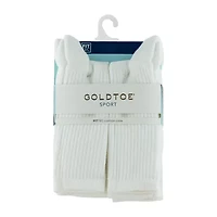 Gold Toe Sport Cushion Womens 6 Pair Crew Socks